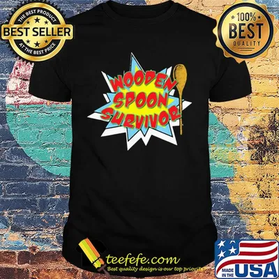 Official wooden spoon survivor shirt