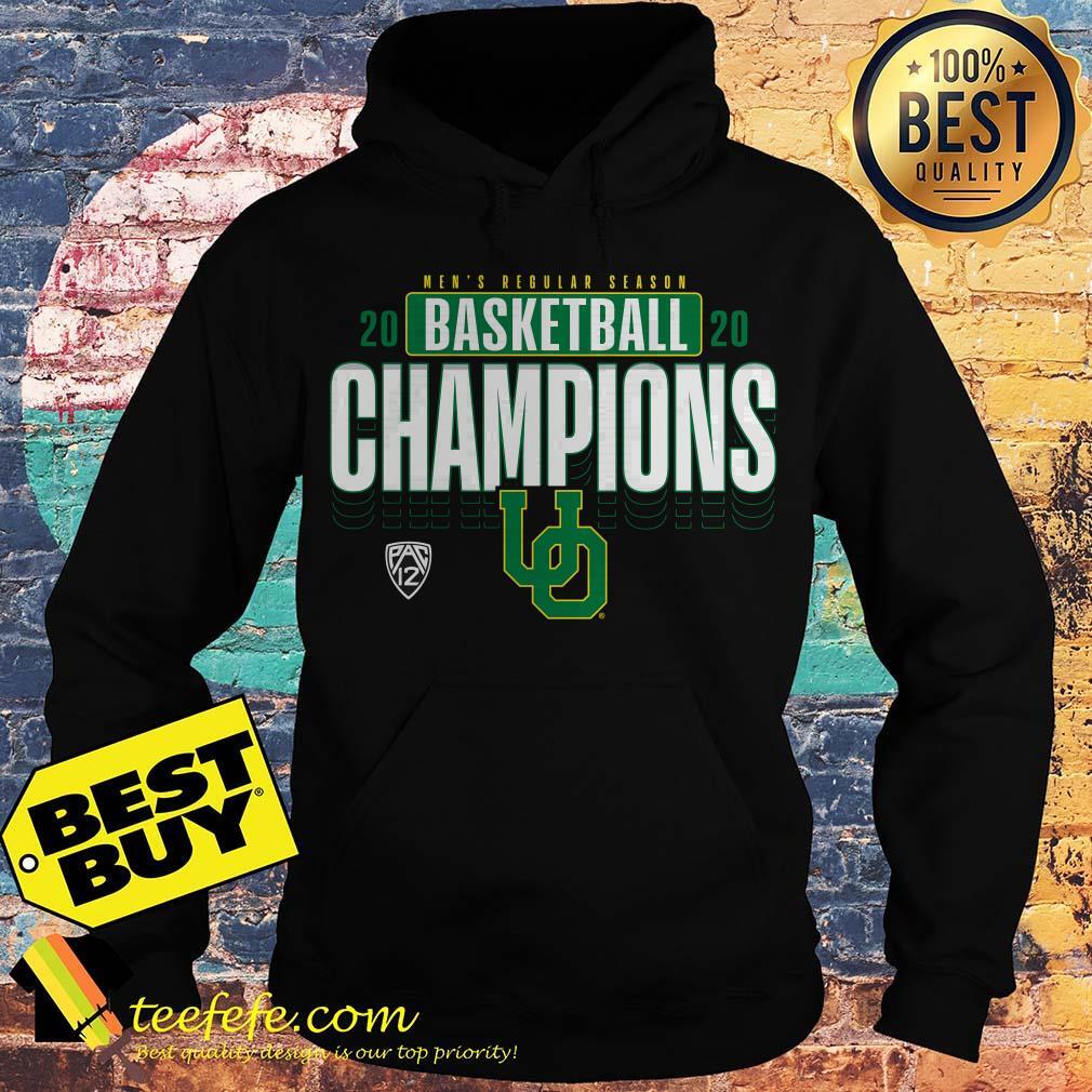 Oregon Ducks 2020 Men's Basketball Regular Season Champions Hoodies