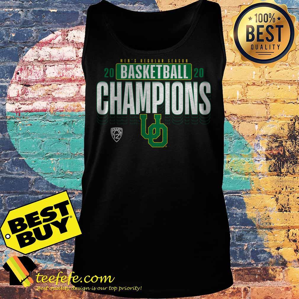 Oregon Ducks 2020 Men's Basketball Regular Season Champions Tank top