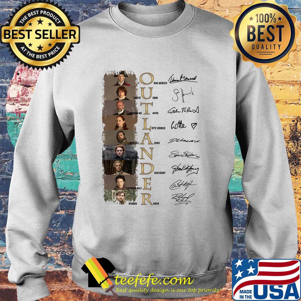Outlander all character signatures s Sweater Outlander all character signatures s Sweater