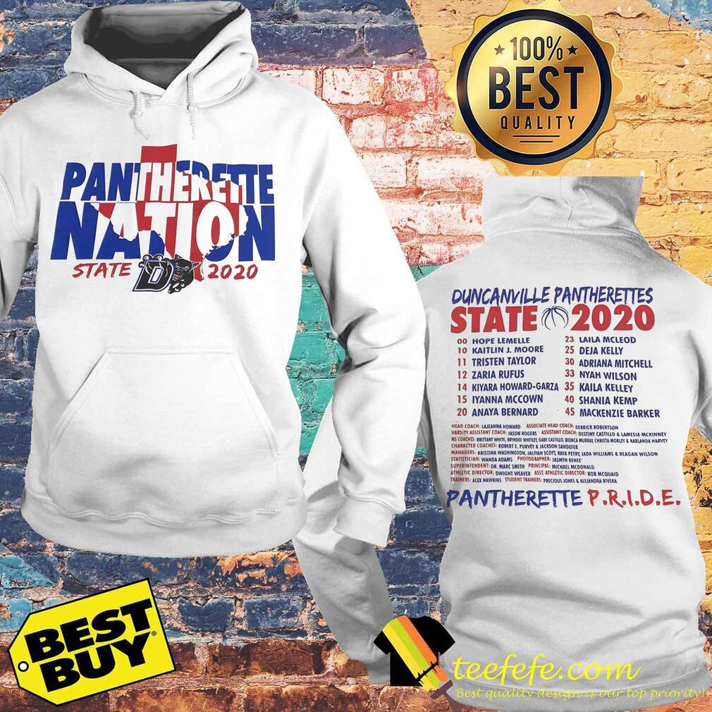 Pantherette Nation State Duncanville Pantherettes 2020 Hoodies