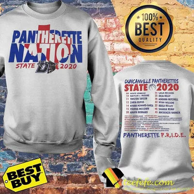 Pantherette Nation State Duncanville Pantherettes 2020 Sweater