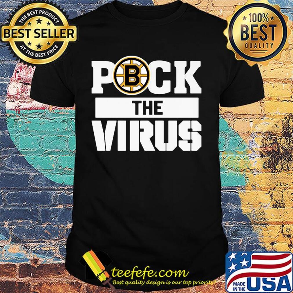 Puck The Virus Boston Bruins Logo shirt