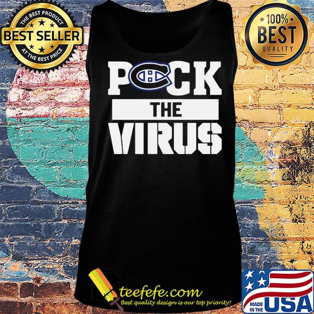 Puck The Virus Montreal Canadiens Logo s Tank top Puck The Virus Montreal Canadiens Logo s Tank top