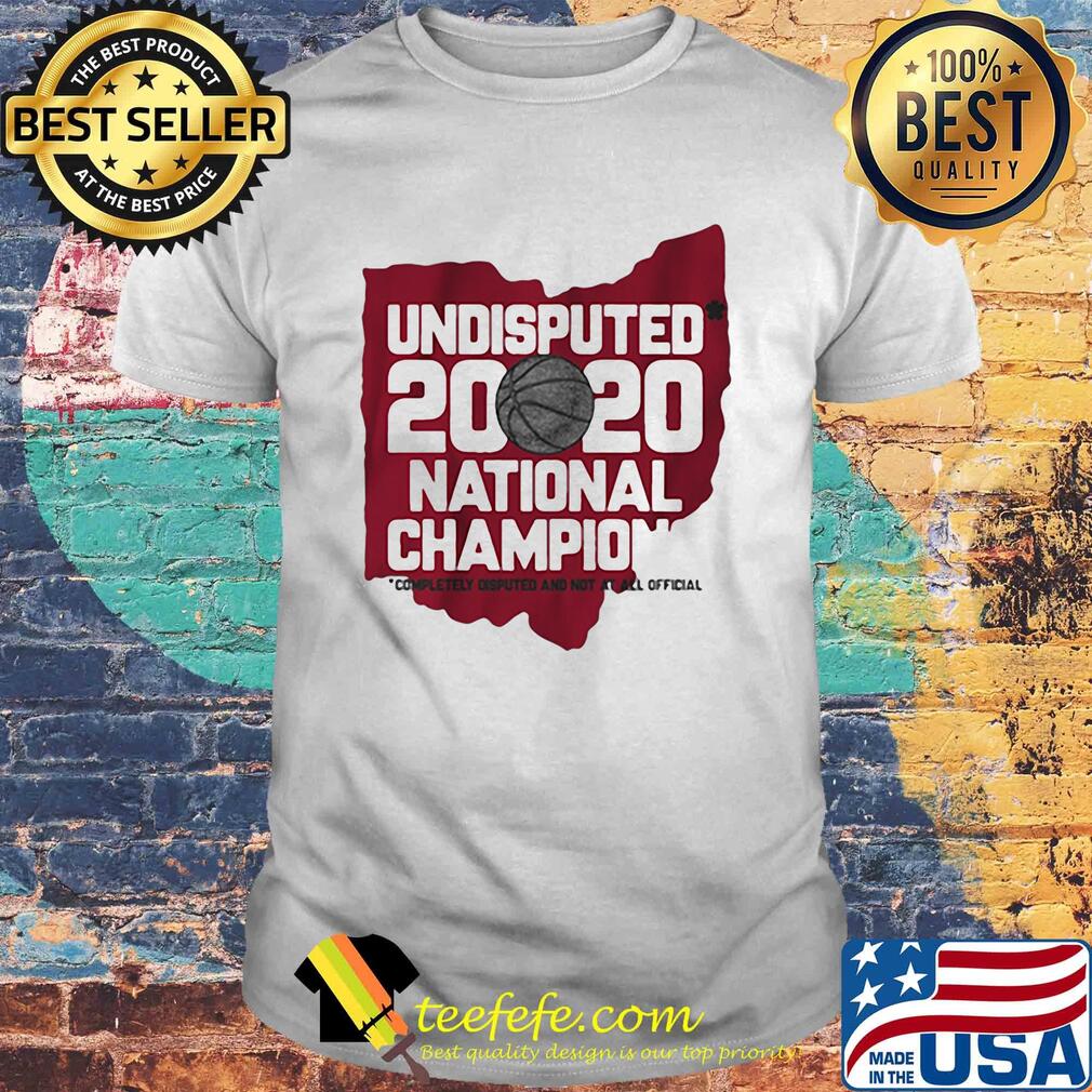 Undisputed 2020 national champions shirt