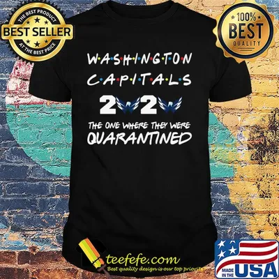 Washington Capitals 2020 The One Where They Were Quarantined shirt