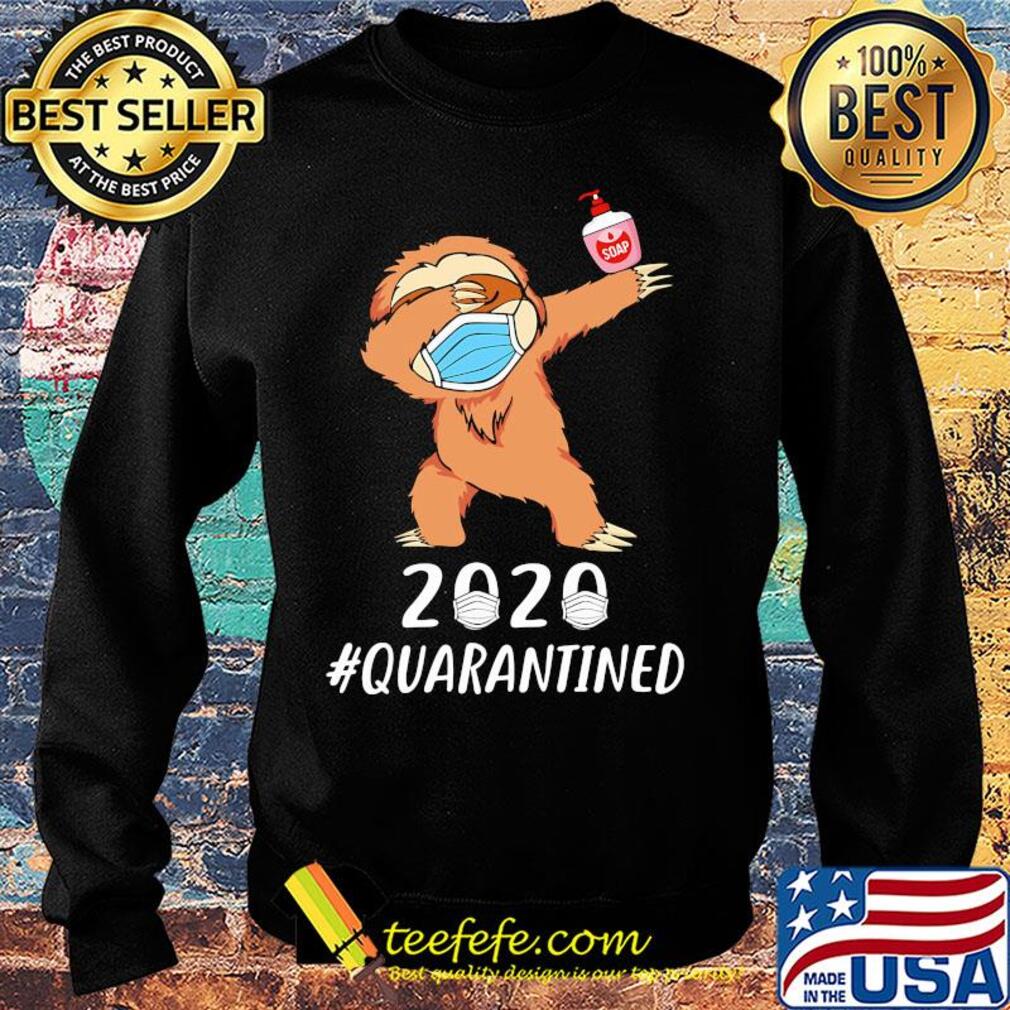 2020 #quarantined Sloth dabbing mask s Sweater 2020 #quarantined Sloth dabbing mask s Sweater