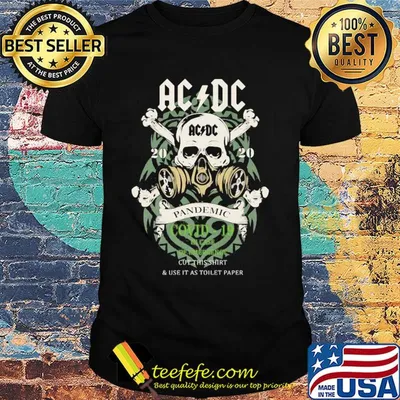 ACDC 2020 pandemic Covid-19 in case shirt