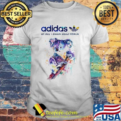 Adidas all day I dream about Koala Life shirt