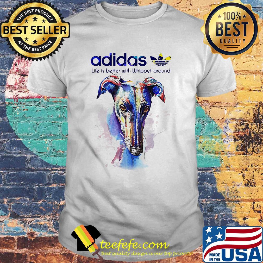 Adidas all day I dream about Whippet around Coloful shirt Adidas all day I dream about Whippet around Coloful shirt