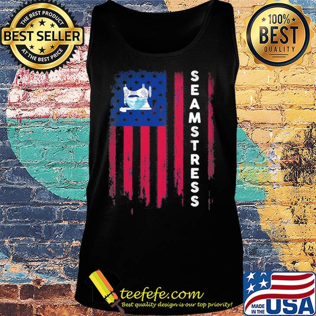 American sew mask seamstress s Tank top American sew mask seamstress s Tank top
