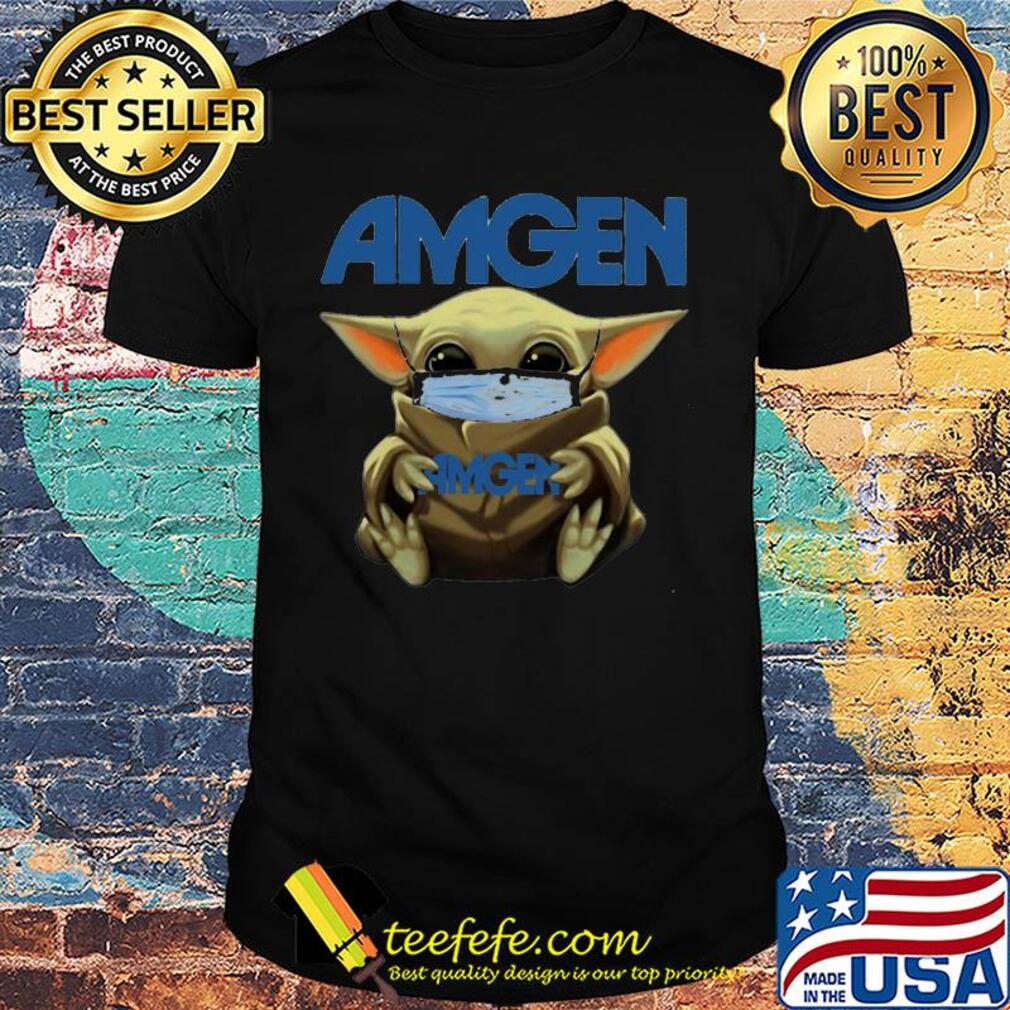 Baby Yoda hug Amgen Mask shirt