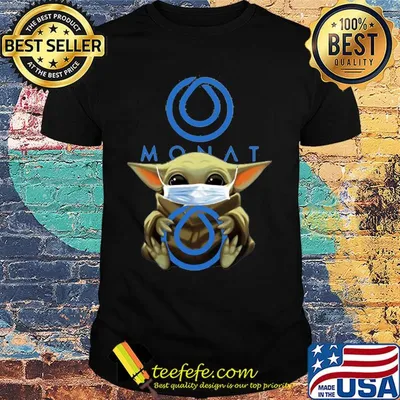 Baby yoda hug monat global covid-19 shirt