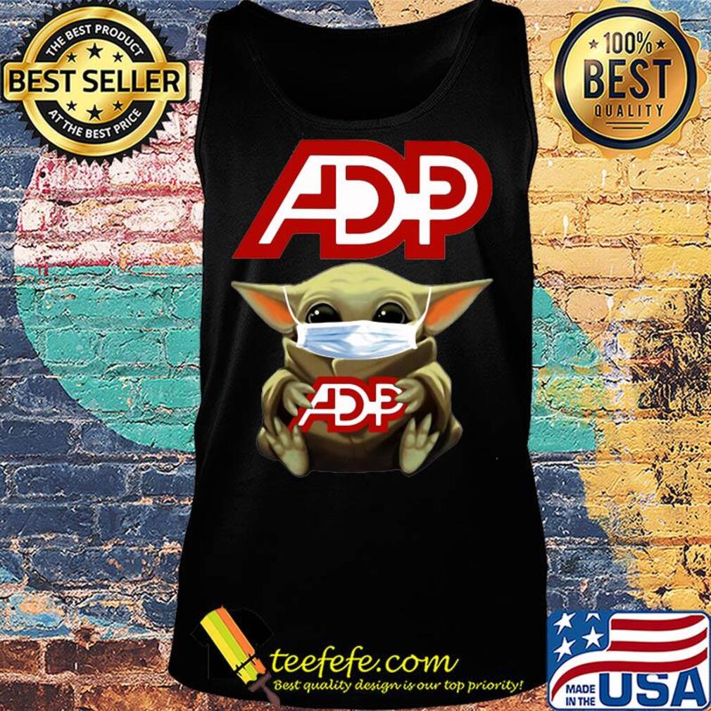 Baby Yoda mask hug ADP Automatic data processing s Tank top Baby Yoda mask hug ADP Automatic data processing s Tank top