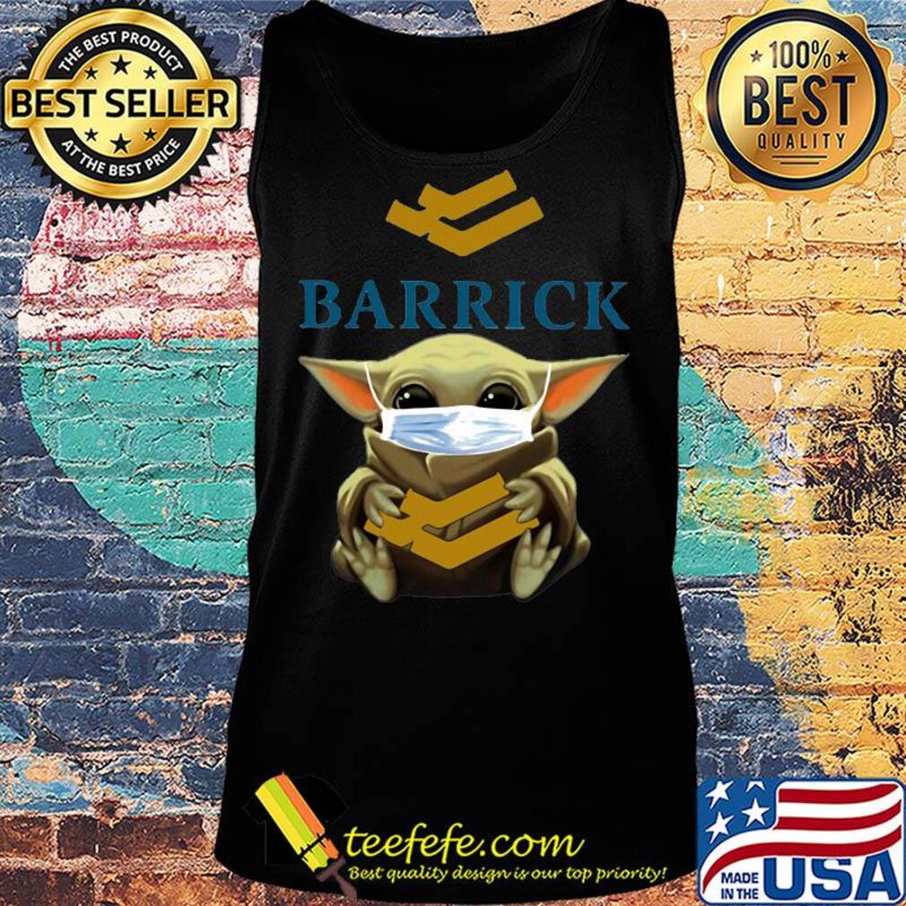 Baby Yoda mask hug Barrick s Tank top Baby Yoda mask hug Barrick s Tank top