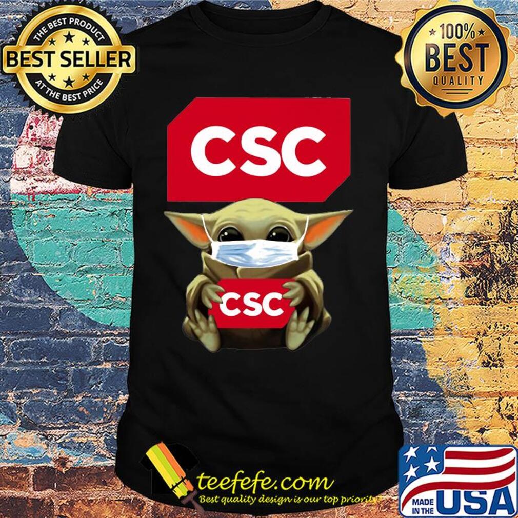 Baby Yoda mask hug CSC shirt Baby Yoda mask hug CSC shirt