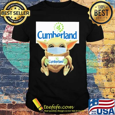 Baby Yoda mask hug Cumberland shirt