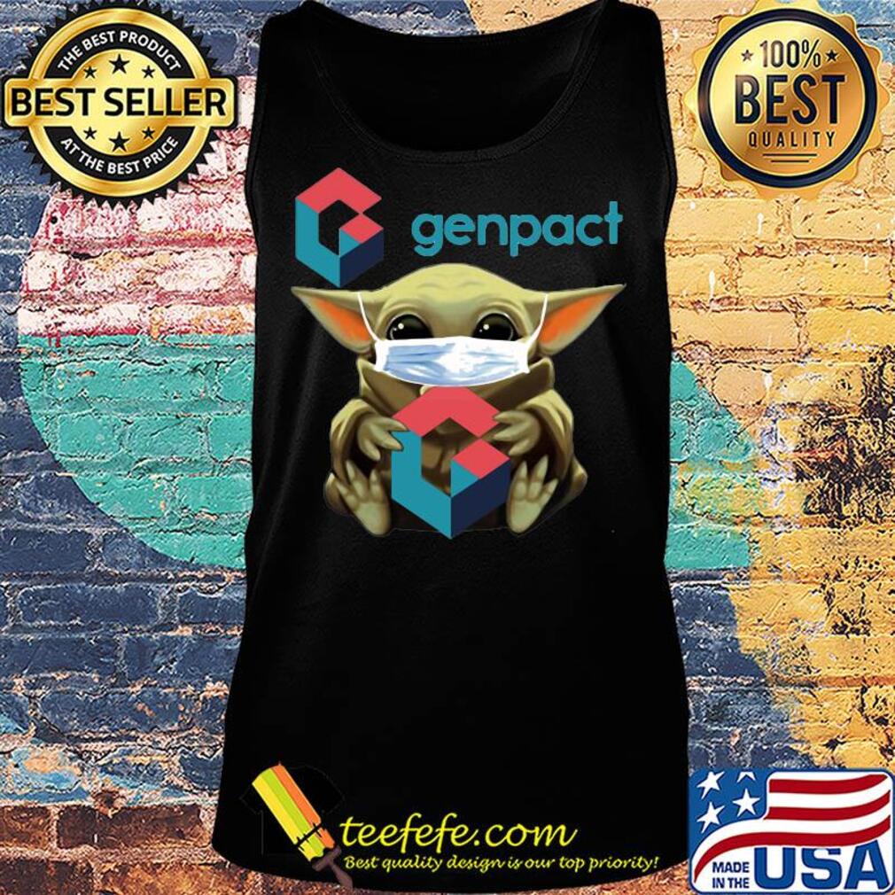 Baby Yoda mask hug Genpact s Tank top Baby Yoda mask hug Genpact s Tank top
