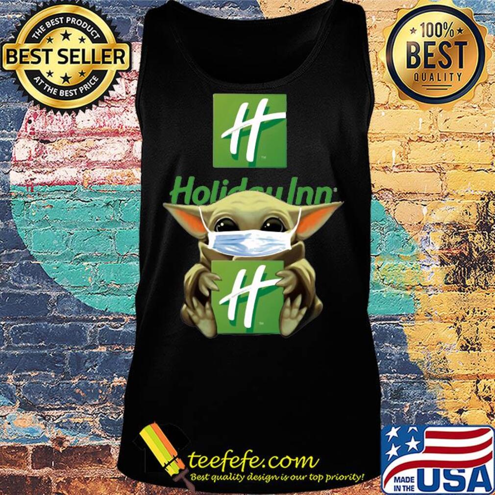 Baby Yoda mask hug Holiday Inn s Tank top Baby Yoda mask hug Holiday Inn s Tank top