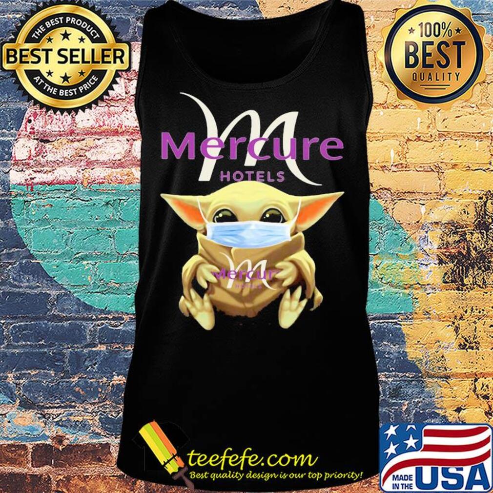 Baby Yoda mask hug Mercure Hotels s Tank top Baby Yoda mask hug Mercure Hotels s Tank top