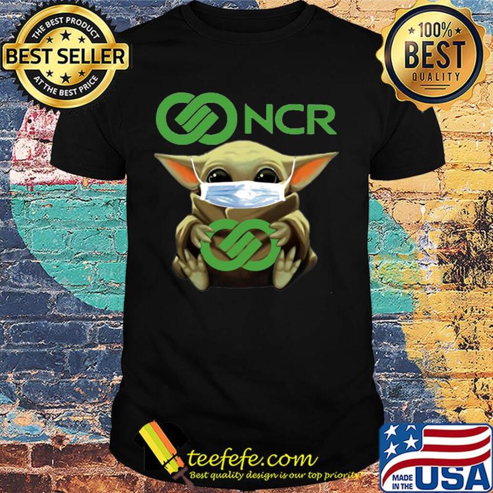 Baby Yoda mask hug NCR shirt