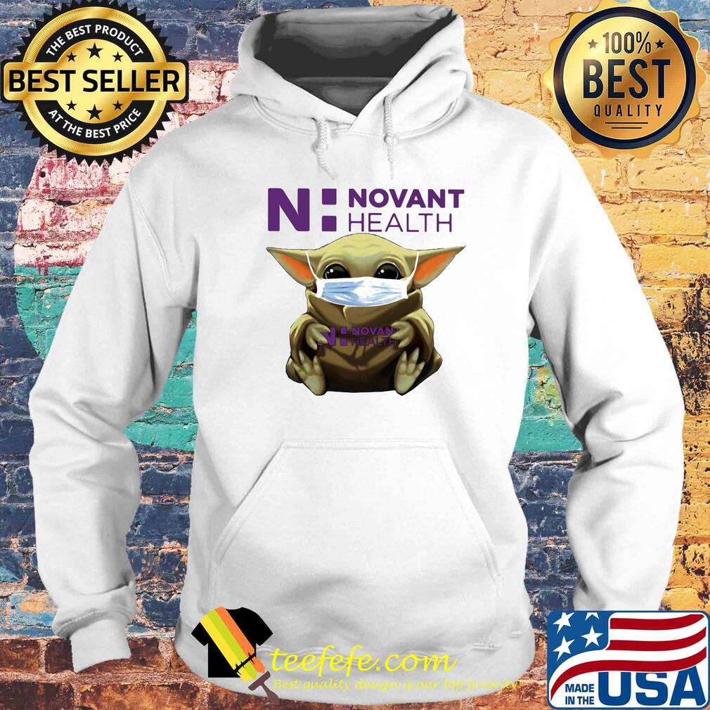 Baby Yoda mask hug Novant Health s Hoodie Baby Yoda mask hug Novant Health s Hoodie