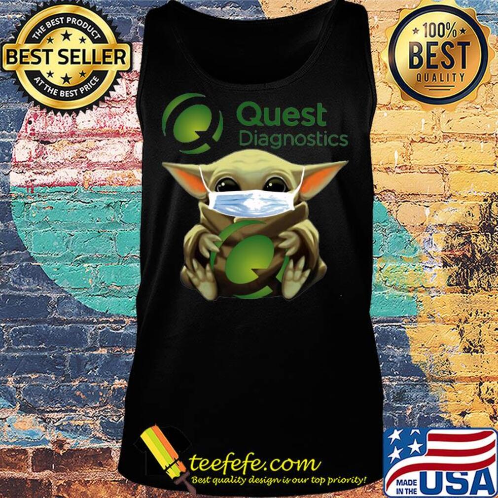 Baby Yoda mask hug Quest Diagnostics s Tank top Baby Yoda mask hug Quest Diagnostics s Tank top