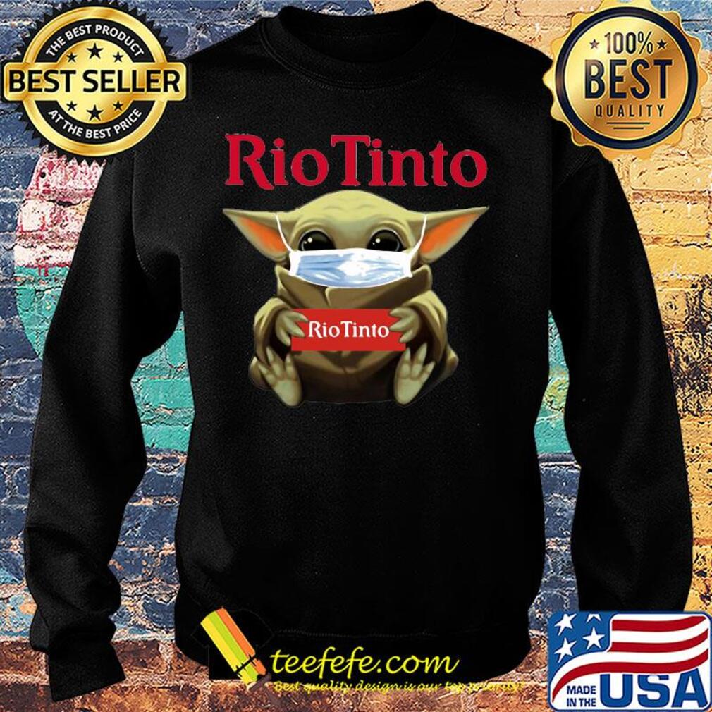 Baby Yoda mask hug Rio Tinto s Sweater Baby Yoda mask hug Rio Tinto s Sweater