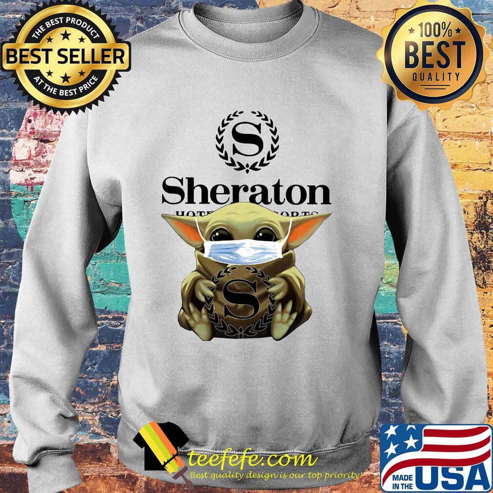 Baby Yoda mask hug Sheraton s Sweater Baby Yoda mask hug Sheraton s Sweater