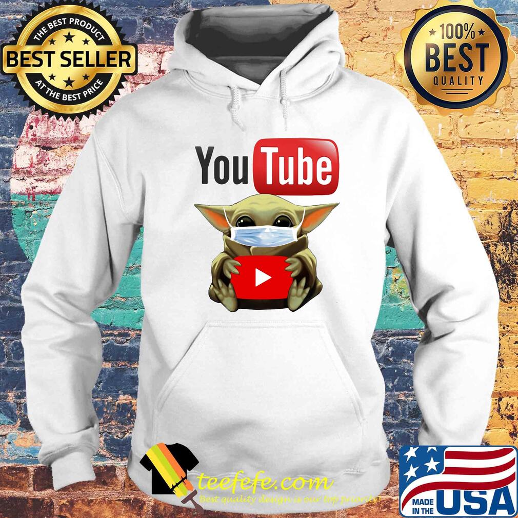Baby yoda mask hug Youtube s Hoodie Baby yoda mask hug Youtube s Hoodie