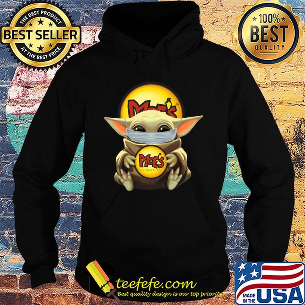 Baby Yoda mask hung Moe's s Hoodie Baby Yoda mask hung Moe's s Hoodie