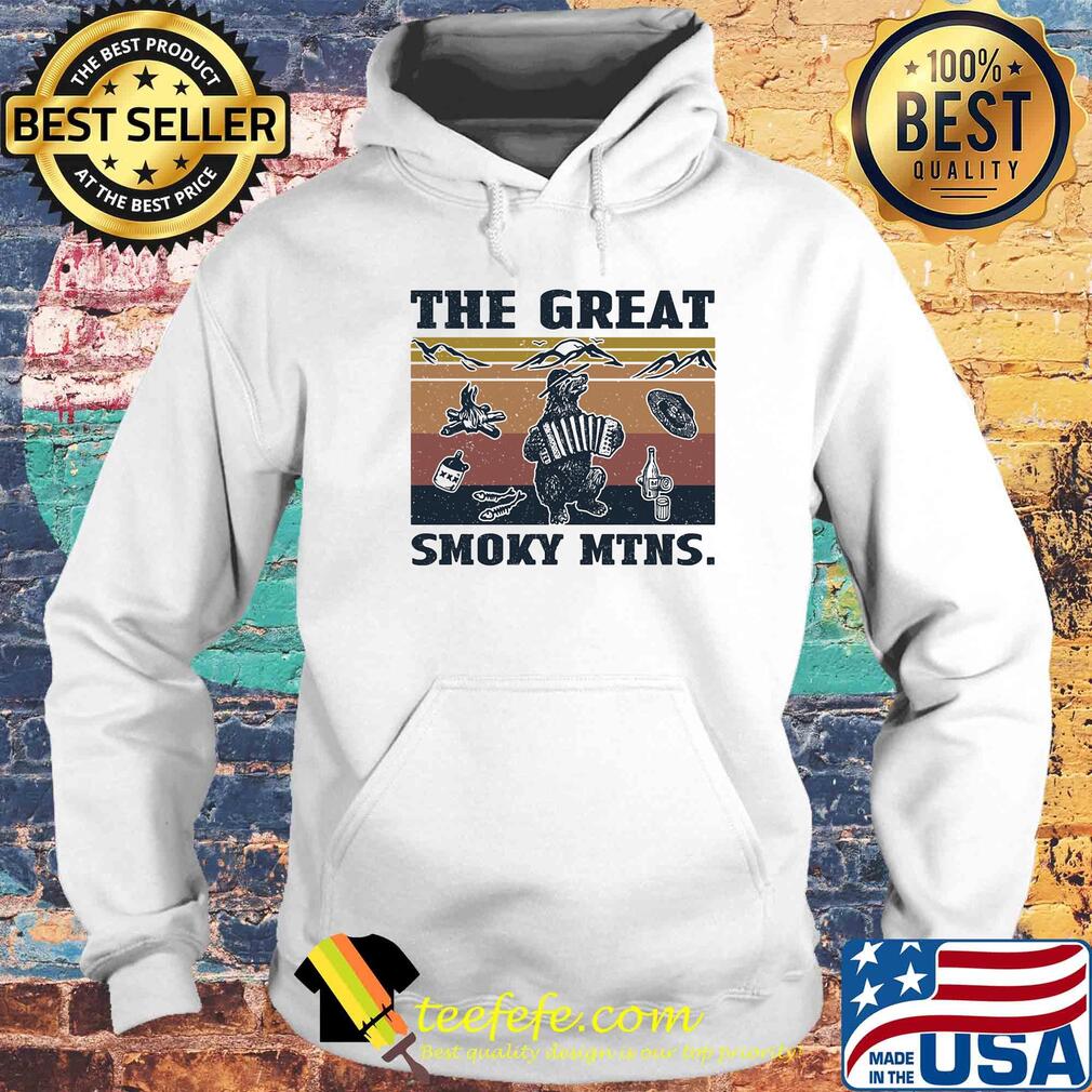 Bear the great smoky mtns vintage s Hoodie Bear the great smoky mtns vintage s Hoodie