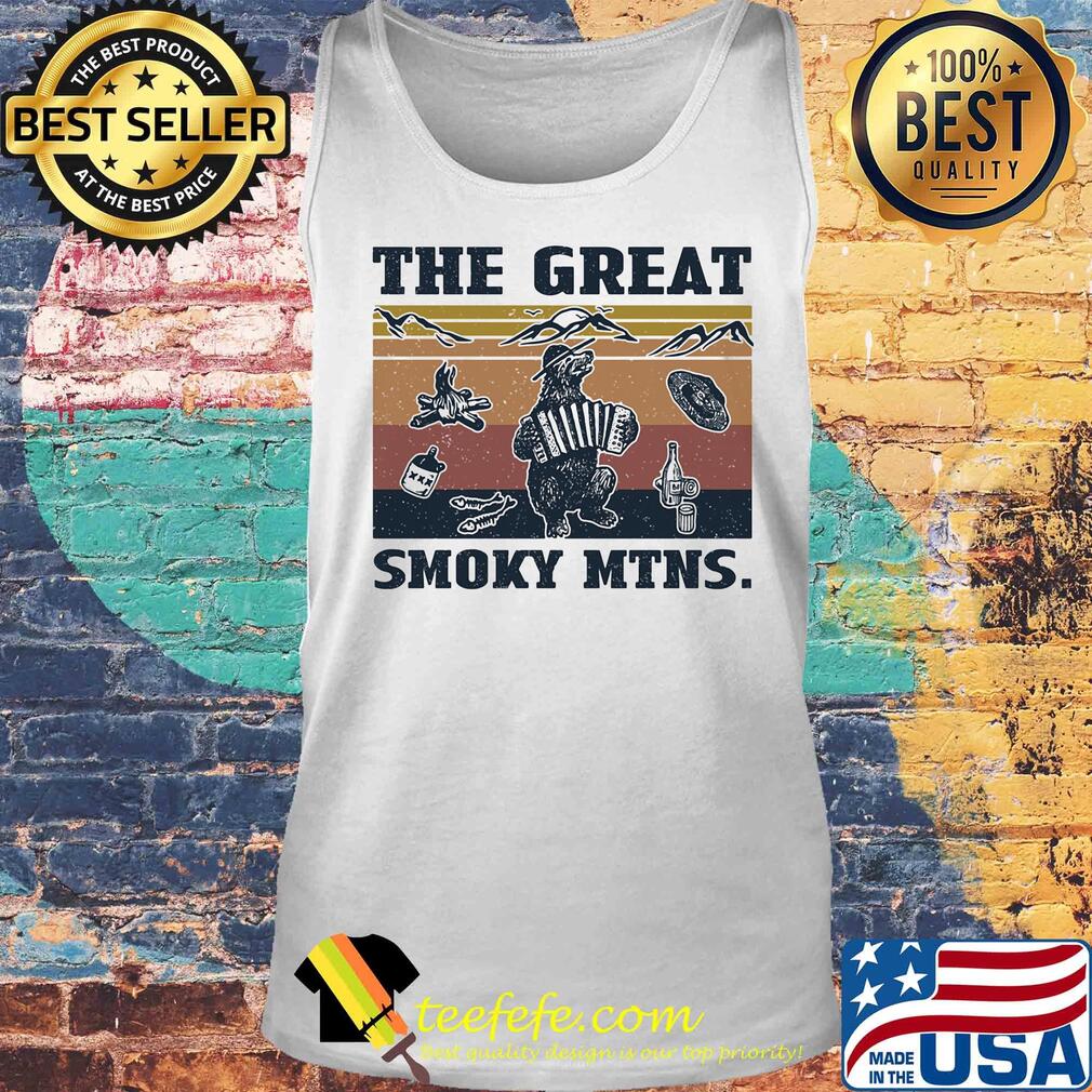 Bear the great smoky mtns vintage s Tank top Bear the great smoky mtns vintage s Tank top