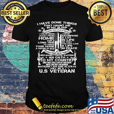 Because i am and always will be a veteran shirt