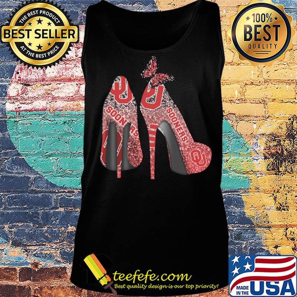 Butterfly Shoes Oklahoma Sooners Shirt Tank top Butterfly Shoes Oklahoma Sooners Shirt Tank top