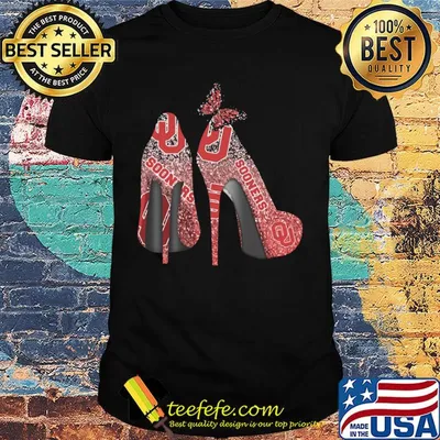Butterfly Shoes Oklahoma Sooners Shirt