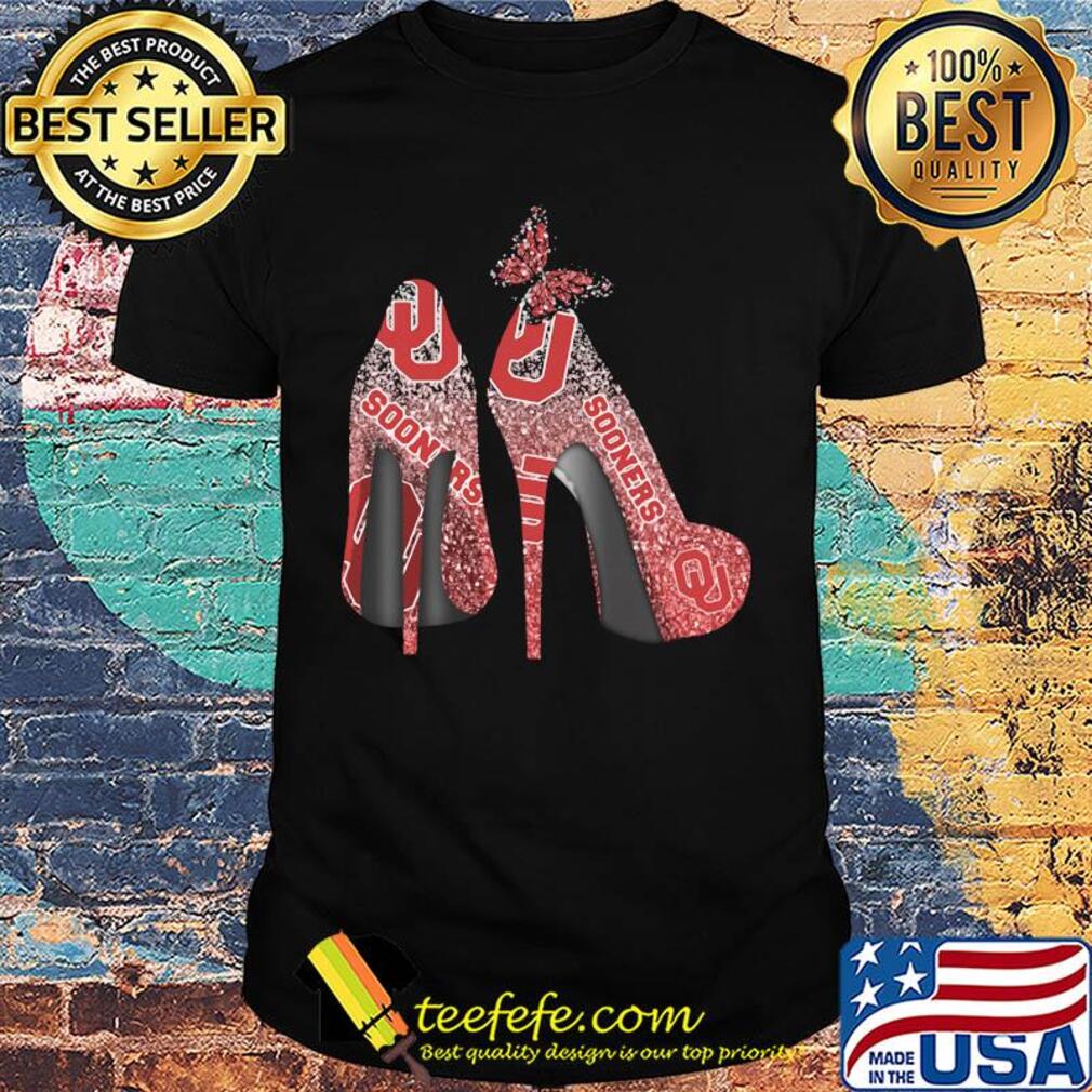 Butterfly Shoes Oklahoma Sooners Shirt Butterfly Shoes Oklahoma Sooners Shirt