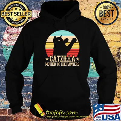 catzilla mother of the pawters vintage shirt