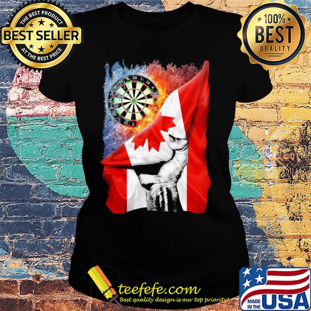 Chandler Canadian Flag Target s Ladies tee Chandler Canadian Flag Target s Ladies tee