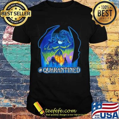 Chernabog quarantined mask Disney shirt