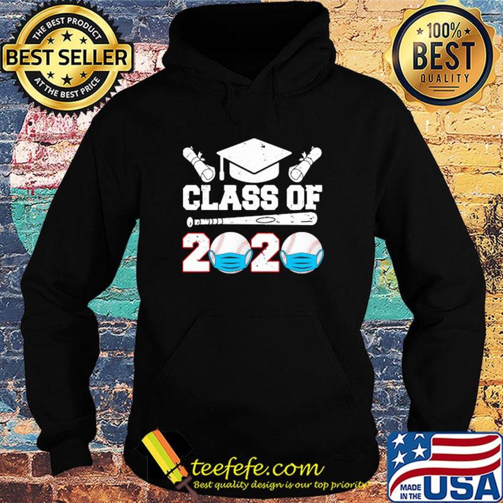 class of 2020 mask Baseball s Hoodie class of 2020 mask Baseball s Hoodie
