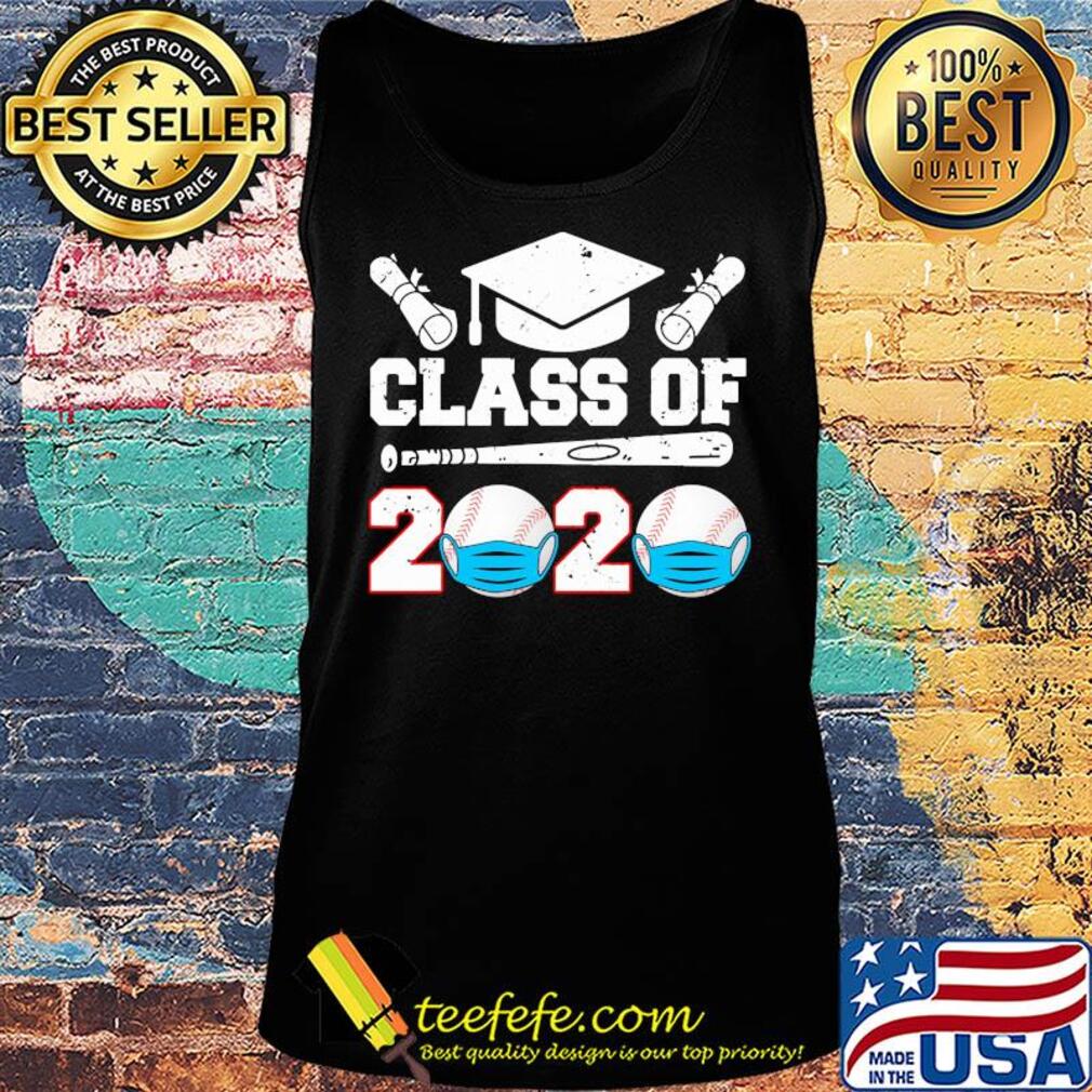 class of 2020 mask Baseball s Tank top class of 2020 mask Baseball s Tank top