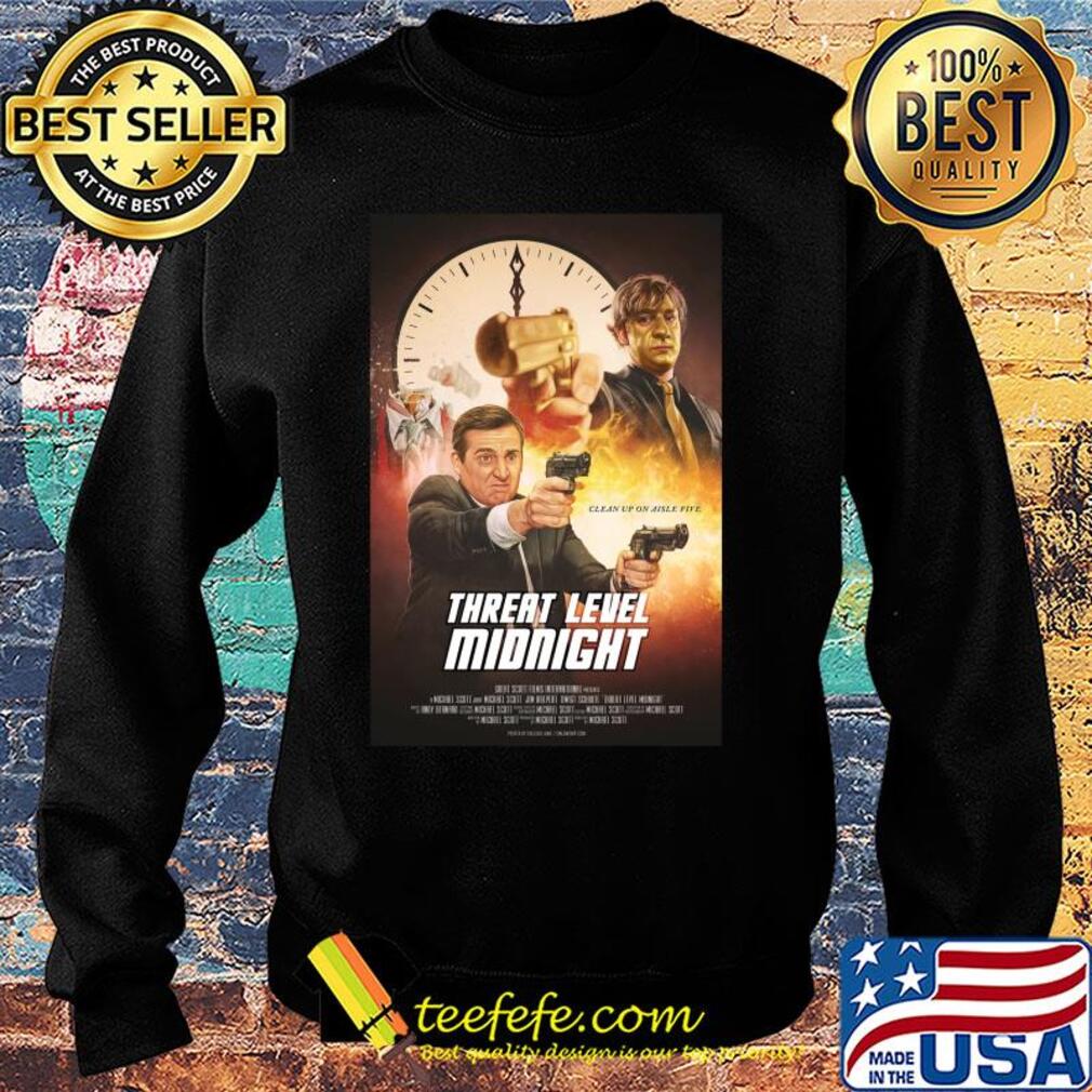 Clean up on aisle five threat level midnight s Sweater Clean up on aisle five threat level midnight s Sweater