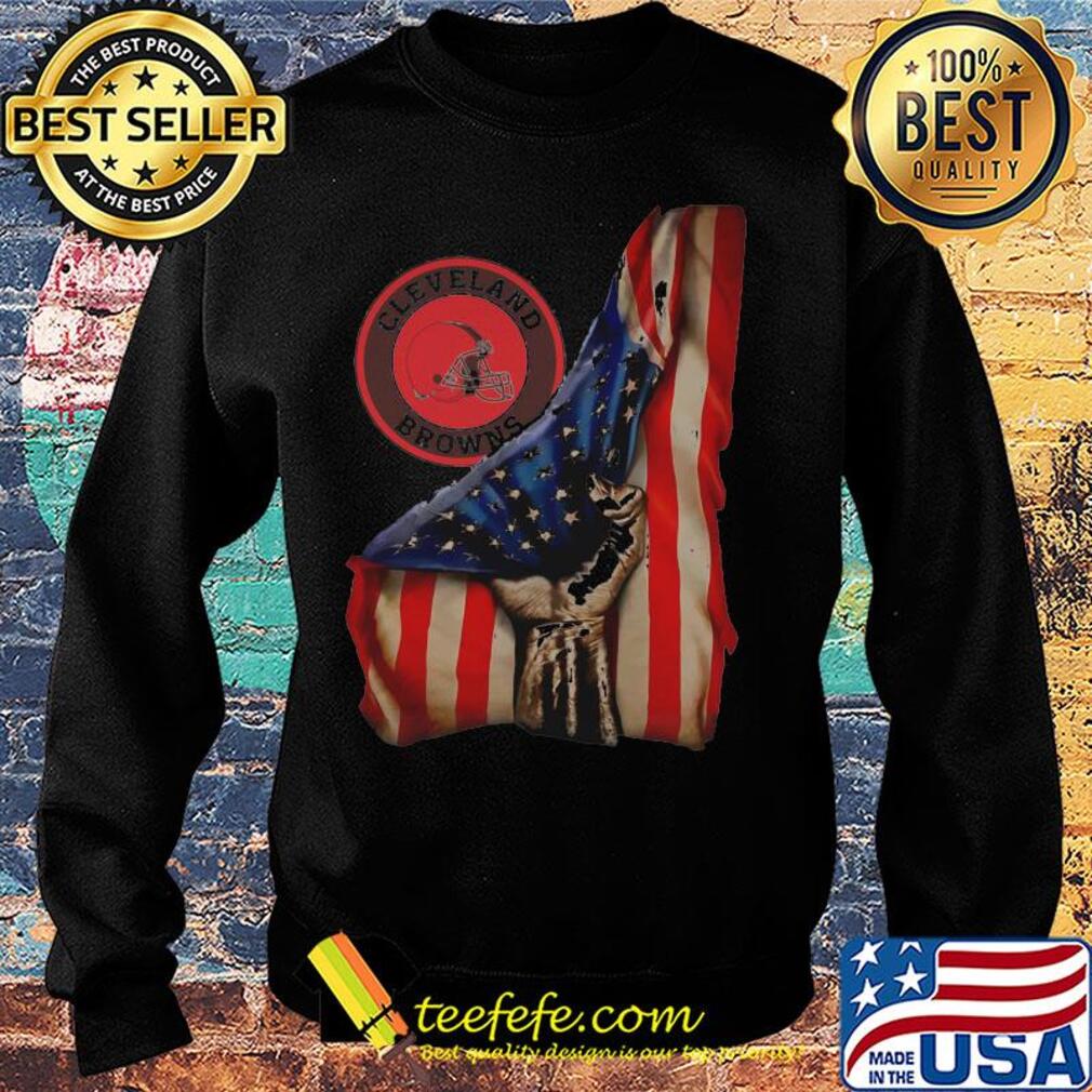 Cleveland Browns American flag s Sweater Cleveland Browns American flag s Sweater