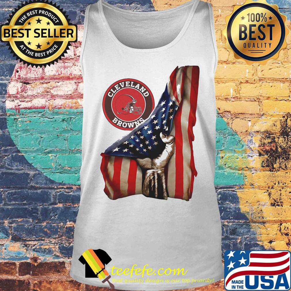 Cleveland Browns American flag s Tank top Cleveland Browns American flag s Tank top