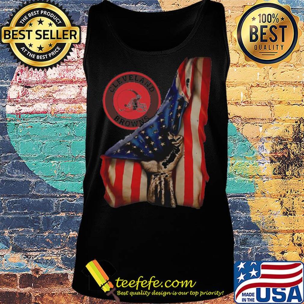 Cleveland Browns American flag s Tank top Cleveland Browns American flag s Tank top