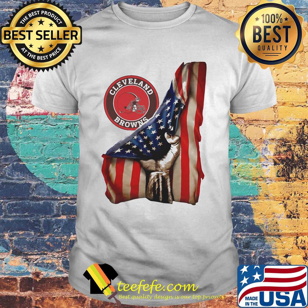 Cleveland Browns American flag shirt Cleveland Browns American flag shirt