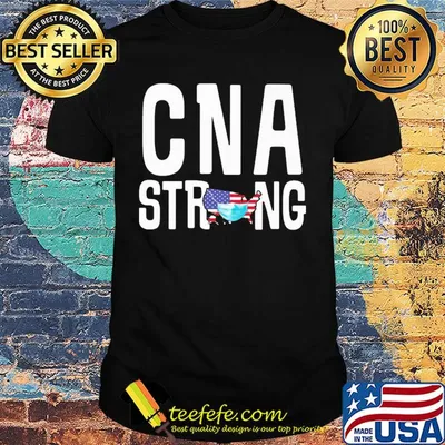Cna strong american map mask covid-19 shirt