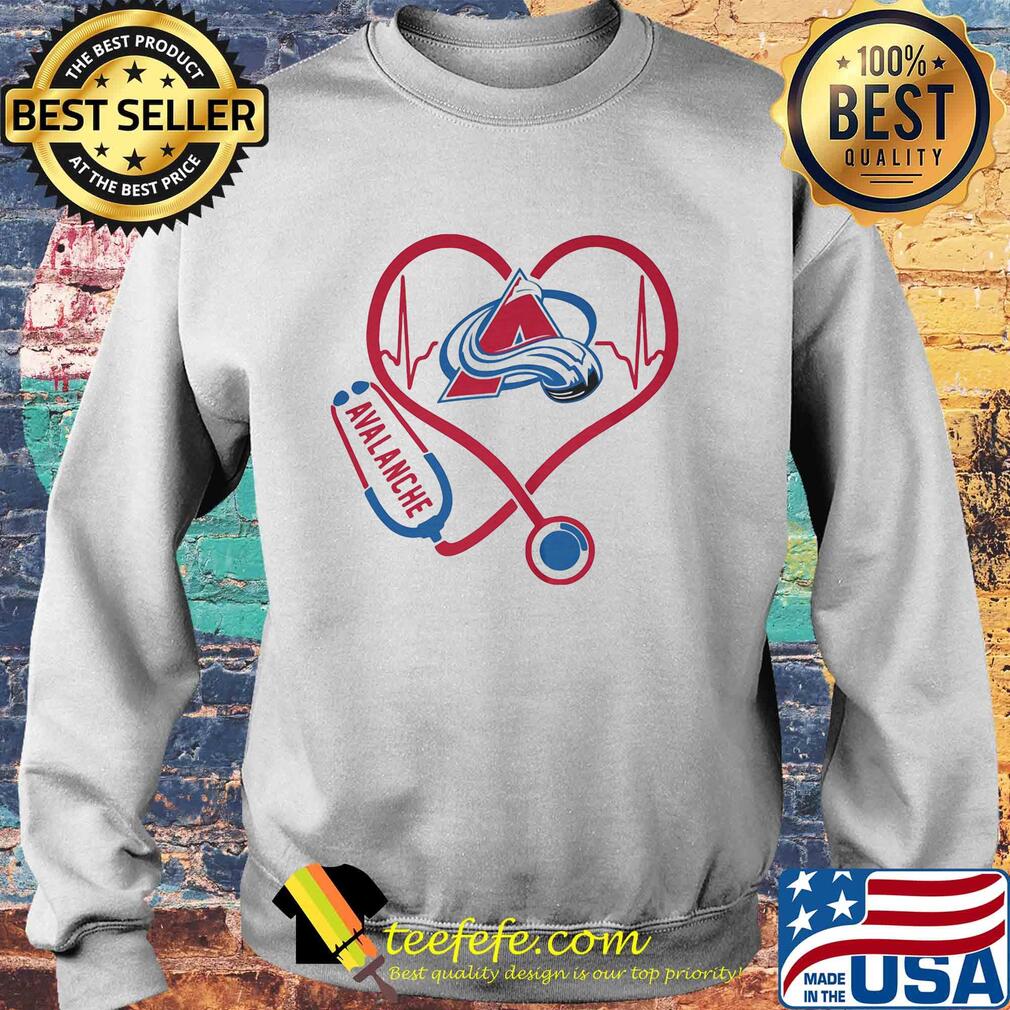 Colorado avalanche alternate stethoscope heart s Sweater Colorado avalanche alternate stethoscope heart s Sweater
