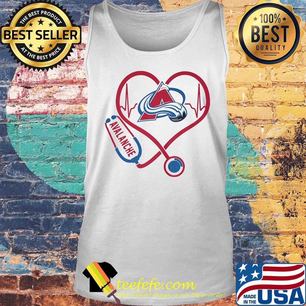 Colorado avalanche stethoscope heart s Tank top Colorado avalanche stethoscope heart s Tank top